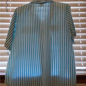 Bobby Brooks, Blue and White Striped Shirt